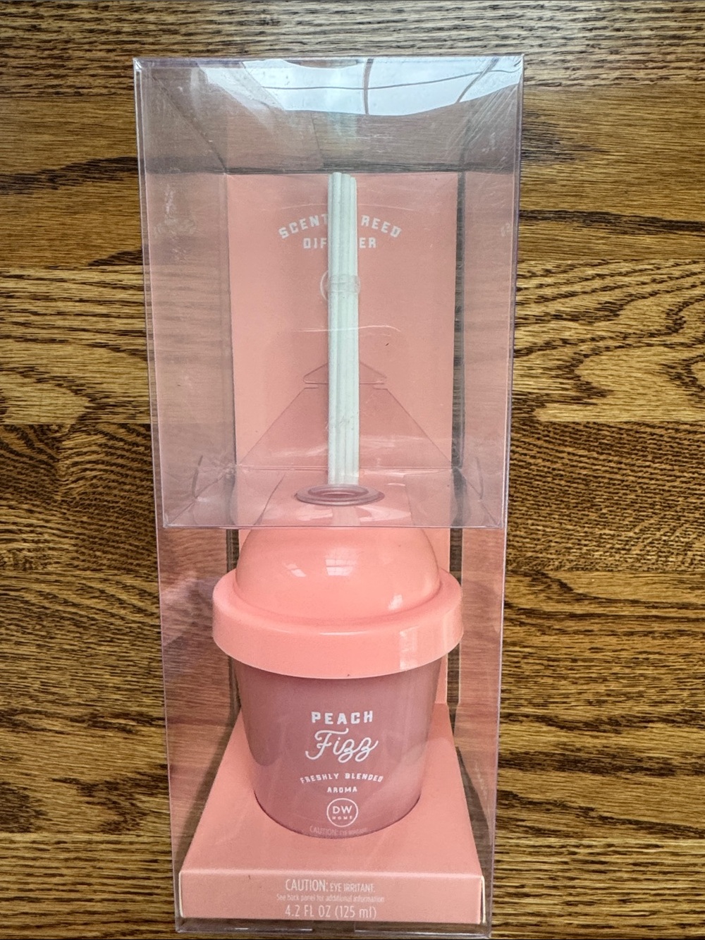 DW Home Peach Fizz Scented Reed Diffuser